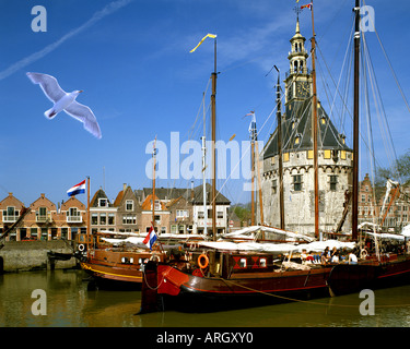 NL - Noord Holland : Hoorn Harbour Banque D'Images