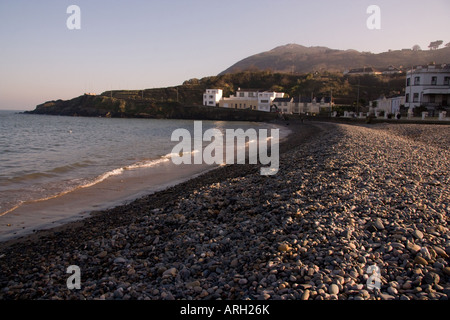 Bray head prises à partir de la plage de Bray Co Wicklow Banque D'Images