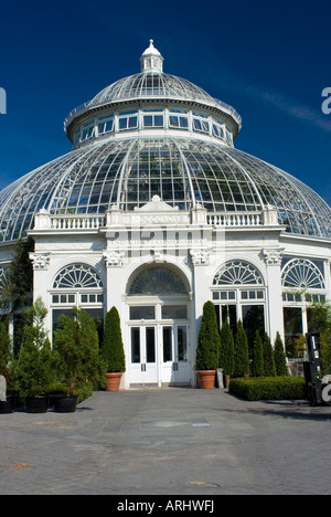 Haupt Conservatory, New York Botanical Gardens, Bronx, New York Banque D'Images