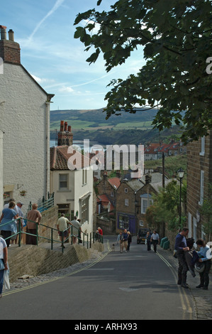 Robin Hoods Bay North Yorks Banque D'Images