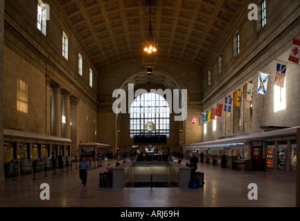 Union Station Gare terminus - Toronto - Canada Banque D'Images