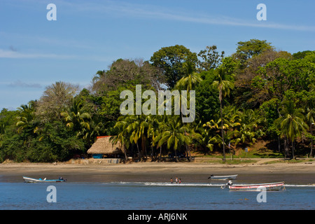 Playa Santa Catalina Provincia de Veraguas Panama Banque D'Images