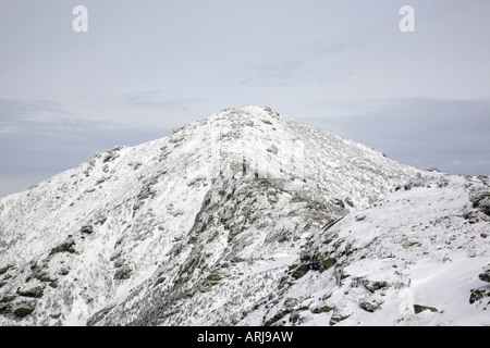 Sentier des Appalaches...vue panoramique le long de la Franconia Ridge Trail. Situé dans les Montagnes Blanches Hampshire USA Banque D'Images