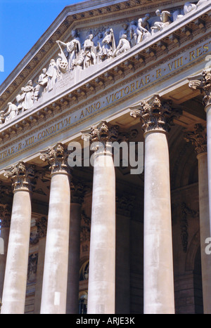 Le Royal Exchange, Ville de London, UK Banque D'Images