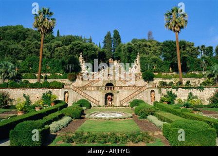 Villa Garzoni, Collodi, Toscane, Italie Banque D'Images