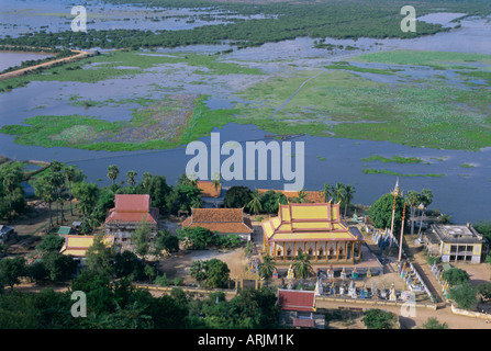 Village de CHONG KNEAS, Tonle Sap Lake, Siem Reap, Cambodge, Indochine, Asie Banque D'Images