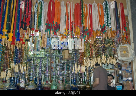 Magasin qui vend des pièces pour les conduites d'eau, al-Hamidiyya souk de Damas, en Syrie, au Moyen-Orient. DSC 5739 Banque D'Images