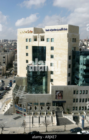 JOR, JORDANIE, Amman : Construction de la Banque de Jordanie, dans le quartier de Shmeisani Banque D'Images