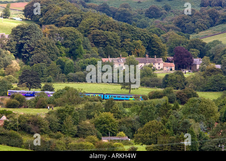 Pacer Train Danby Moors Center Eskdale North York Moors National Park Yorkshire Banque D'Images