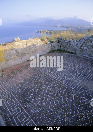 Solunto, Sicile, Italie, Méditerranée, Europe Banque D'Images