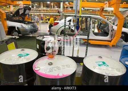 Usine de montage de DaimlerChrysler Sterling Heights Banque D'Images