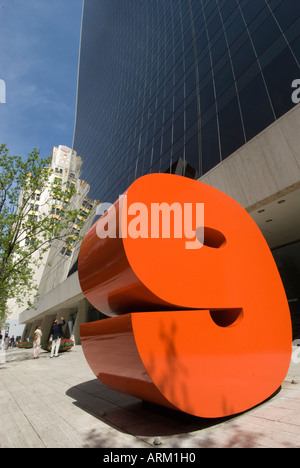 Numéro 9 à l'Ouest 57th Street, le bâtiment de Solow Banque D'Images