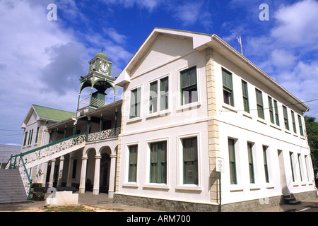 Bâtiment de la Cour suprême de Belize City Belize Banque D'Images