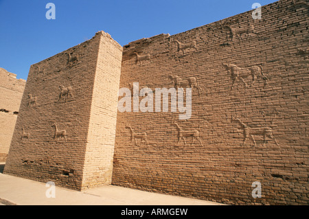 Bull sainte, Babylone, Iraq, Middle East Banque D'Images