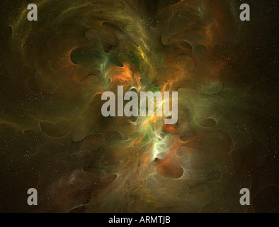 Cluster de ver Banque D'Images