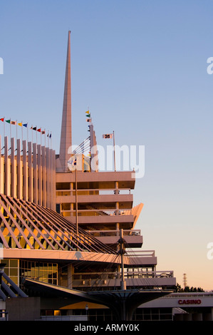 Casino de Montréal, situé sur l'île Notre-Dame, Montréal, Québec, Canada. Banque D'Images