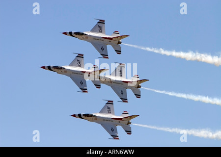 US Air Force Thunderbirds Banque D'Images