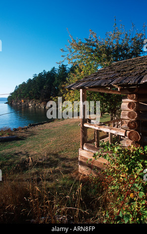 Roesland, Pender Island, Gulf Islands National Park, British Columbia, Canada. Banque D'Images