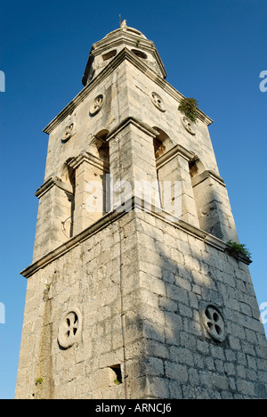 Ville historique de Korcula, lieu de naissance de Marco Polo, l'île de Korcula, Dalmatie, Croatie Banque D'Images