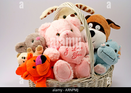 Jouets en peluche Banque D'Images