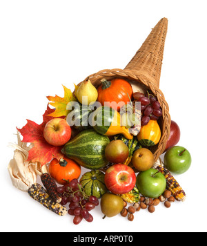 Thanksgiving Cornucopia Banque D'Images