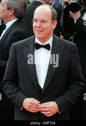 Le Prince Albert II de Monaco lors de la Laureus Awards 2006 à Barcelone Banque D'Images