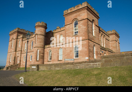 dh Castle INVERNESS INVERNESSSHIRE Scotland Inverness Castle sherriff court building historique des hauts châteaux shérif Banque D'Images