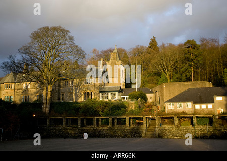 L'École de Windermere Windermere connu officiellement sous le nom de St Anne's School WSA École Privée - École publique coed school Banque D'Images