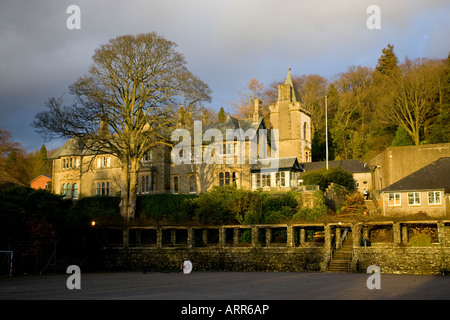 L'École de Windermere Windermere connu officiellement sous le nom de St Anne's School WSA École Privée - École publique coed school Banque D'Images