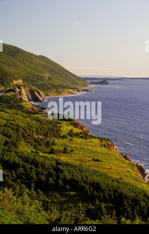 Cabot Trail, Cape Breton Highlands National Park, Nova Scotia, Canada Banque D'Images
