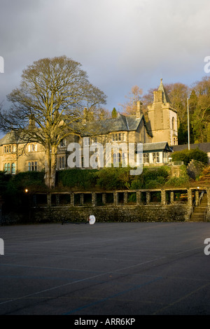 L'École de Windermere Windermere connu officiellement sous le nom de St Anne's School WSA École Privée - École publique coed school Banque D'Images