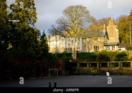 L'École de Windermere Windermere connu officiellement sous le nom de St Anne's School WSA École Privée - École publique coed school Banque D'Images