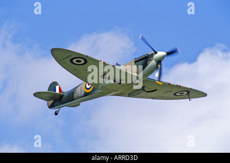 Le Supermarine Spitfire Mk IIa fighter aircraft Banque D'Images
