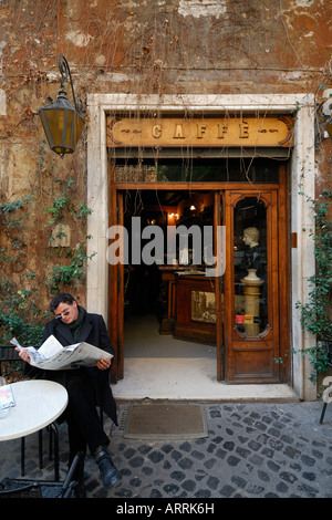 Rome Italie Antico Caffe della Pace aka Bar della Pace Banque D'Images