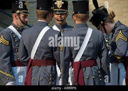 Les cadets de West Point Banque D'Images