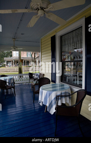 Ash Street Inn Bed Breakfast Amelia Island Florida USA Fernandina Beach Historic District Banque D'Images