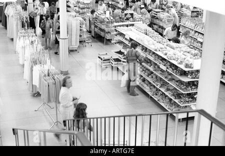 Marks and Spencer s'Oxford Street c1979 Banque D'Images