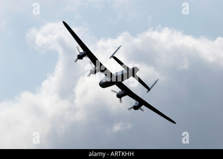 Avro Lancaster BBMF Farnborough Air Show 2006 Banque D'Images