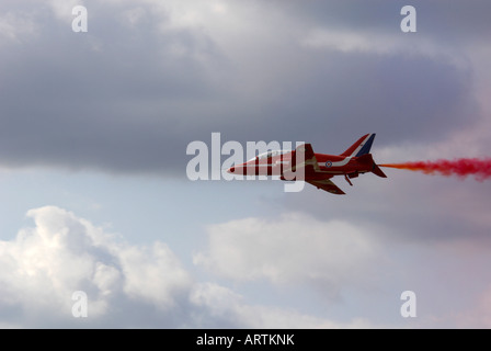 RAF BAe Hawk flèches rouges Farnborough Air Show 2006 Banque D'Images