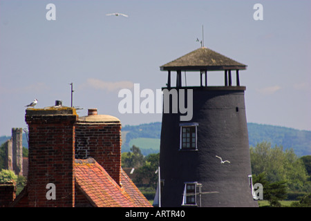 Vue sur Langstone Banque D'Images