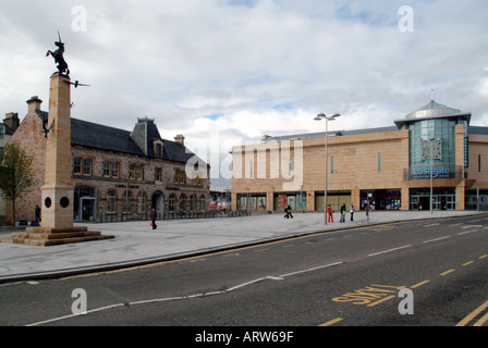 Le centre commercial Eastgate Square Falcon Inverness Ecosse Banque D'Images