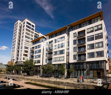 Charlotte Quay Apartments re-développement génération Dublin Ireland Banque D'Images