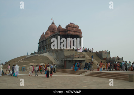 Vivekananda rock Kanyakumari Banque D'Images