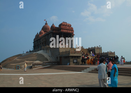 Vivekananda Rock Kanyakumari Banque D'Images