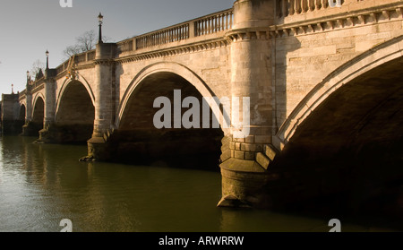 Richmond Bridge West London UK Banque D'Images