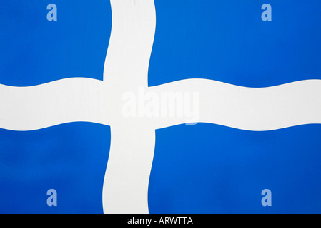 Shetland, Écosse Drapeau Banque D'Images