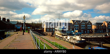 Cheshire Ellesmere Port Bateau National Waterways Museum Banque D'Images