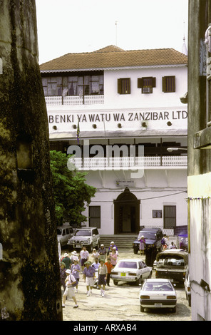 Les peuples autochtones de la Banque Zanzibar Zanzibar Ltd Tanzanie Afrique de l'Est Banque D'Images