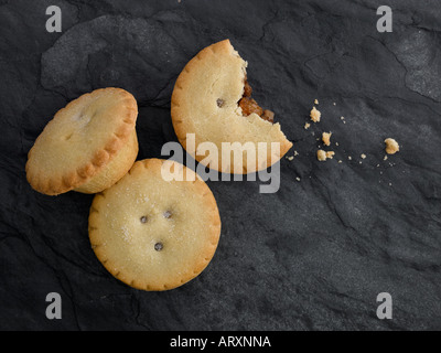 Mincepies shot moyen format Hasselblad avec appareil photo numérique pro Banque D'Images