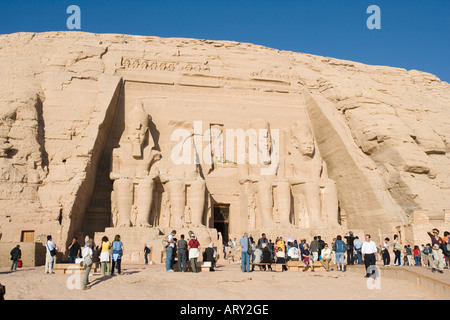 Temple de Ramsès II Banque D'Images